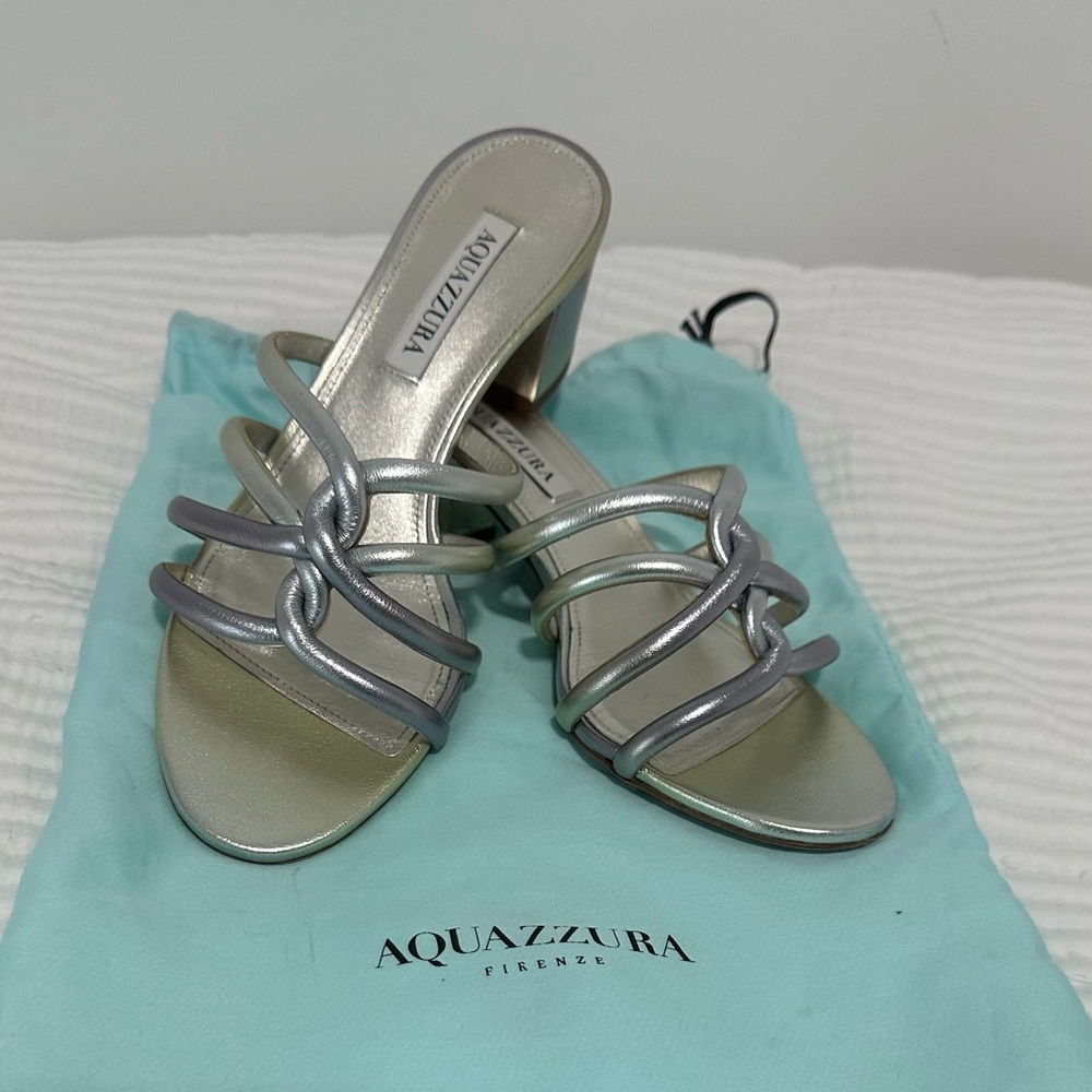 Aquazzura Moon Block Heel